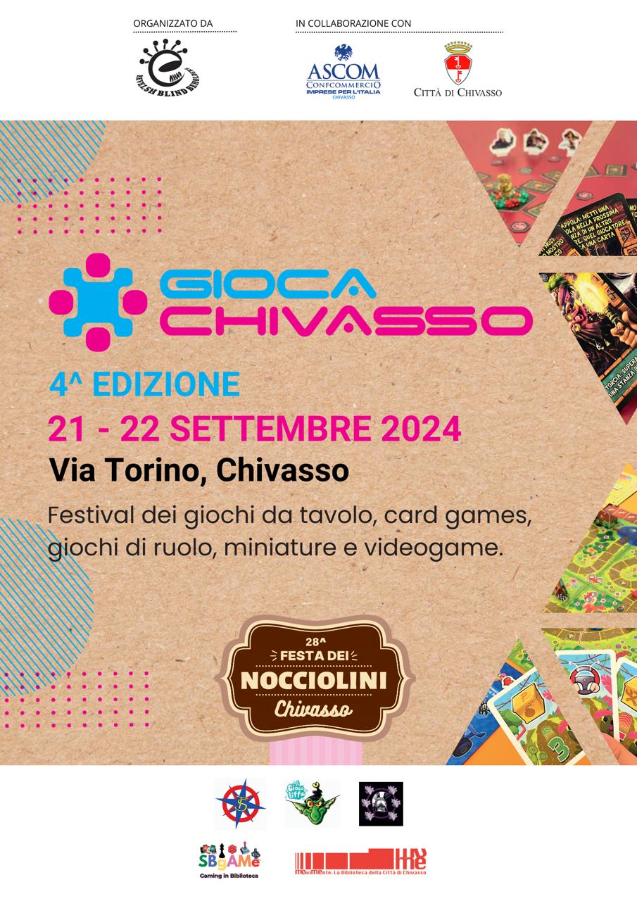 Locandina "Gioca Chivasso 2024"